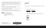 Arlo Ultra System Quick Start Guide