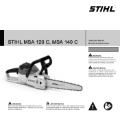 Stihl MSA 120 C-BQ Instruction Manual