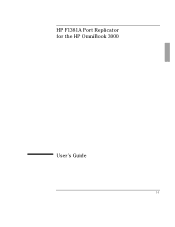 HP OmniBook 3000 HP OmniBook 3000 - Port Replicator User Guide