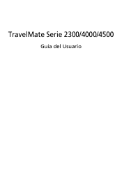 Acer TravelMate 4000 TravelMate 2300/4000/4500 User's Guide ES