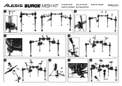 Alesis Surge Mesh Kit Surge Mesh Kit - Assembly Guide