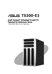 Asus TS300-E3 PS4 TS300-E3 English version user manual