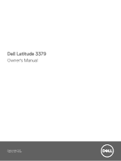 Dell Latitude 13 3379 2-in-1 Latitude 3379 Owners Manual