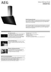 AEG DVE5971HG Specification Sheet