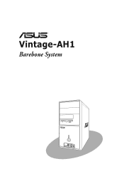 Asus VINTAGE-AH1 Vintage-AH1 User's Manual for English Edtion