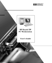 HP Kayak XW A2-U2-W2 HP Kayak XW (Series U2-W2), User's Guide