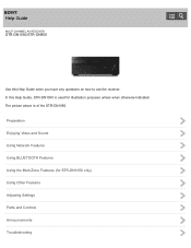 Sony STR-DN850 Help Guide (Printable PDF)