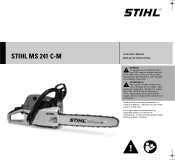 Stihl MS 241 C-M Instruction Manual