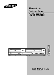 Samsung DVD-V5600 User Manual (user Manual) (ver.1.0) (Spanish)