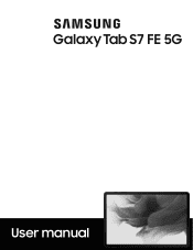 Samsung Galaxy Tab S7 FE US Cellular User Manual