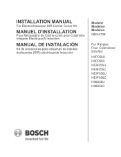 Bosch HII8057U Installation Instructions