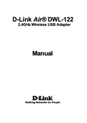D-Link DWL-122 Product Manual