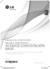 LG ND5520 Owners Manual - Spanish