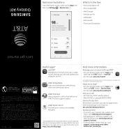 Samsung Galaxy A01 ATT Quick Start Guide