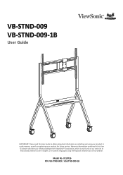ViewSonic VB-STND-009 User Guide English