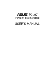 Asus P2L97 P2L97 User Manual