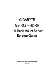 Gigabyte GS-R12T102 Manual