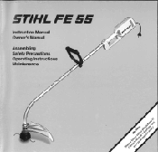 Stihl FE 55 Instruction Manual