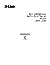 D-Link DES-3225G Product Manual
