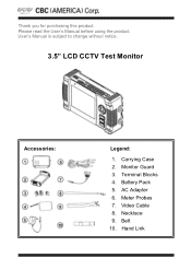 Ganz Security ZM-L35T Manual