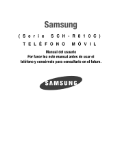 Samsung SCH-R810 User Manual (user Manual) (ver.f2) (Spanish)