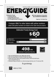 Bosch B30IB900SP Energy Guide