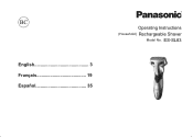 Panasonic ES-SL83-S Operating Instructions