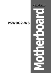 Asus P5WDG2-WS P5WDG2-WS User's Manual for English Edition