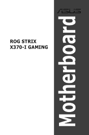 Asus ROG STRIX X370-I GAMING Users Manual English