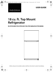 Insignia NS-RTM18BS8 User Guide