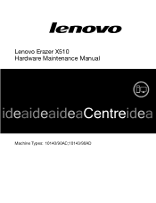 Lenovo Erazer X510 Lenovo Erazer X510 Hardware Maintenance Manual