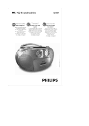 Philips AZ1037 User manual (English)