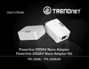 TRENDnet TPL-308E Quick Installation Guide