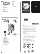 HP LaserJet 4345 HP LaserJet 4345mfp - (multiple language) Getting Started Guide