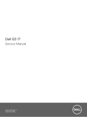 Dell G3 3779 G3 17 Service Manual