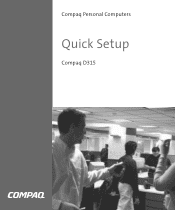 HP D315 Getting Started Guide -- Compaq D315
