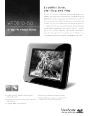 ViewSonic VFD810-50 VFD810-50 Datasheet