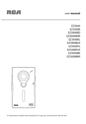 RCA EZ3000 Owner/User Manual