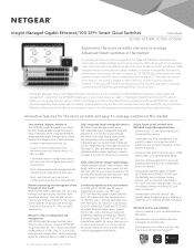 Netgear GC752X Product Datasheet 2-page