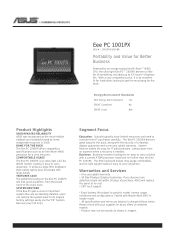 Asus 1001PX-EU2X-BK Brochure
