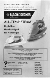 Black & Decker D6000 User Manual