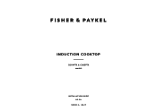 Fisher and Paykel CI304PTX1 N Installation Guide