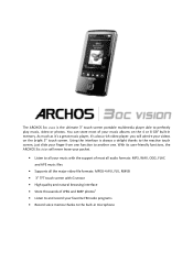 Archos 501630 Brochure