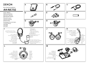Denon AH NC732 Owners Manual - English