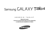 Samsung SM-T530NU User Manual Generic Wireless Sm-t530nu Galaxy Tab 4 Kit Kat Spanish User Manual Ver.nc4_f4 (Spanish(north America))