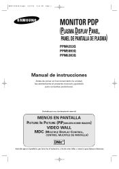 Samsung PPM63HQ Spanish User Guide