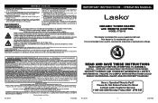 Lasko CT22415 User Manual
