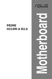 Asus PRIME H310M-A R2.0 PRIME H310M-A R20 Users Manual English