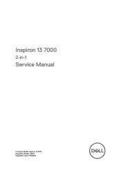 Dell Inspiron 13 7375 2-in-1 Inspiron 13 7000 2-in-1 Service Manual