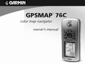 Garmin GPSMAP 76C Owner's Manual